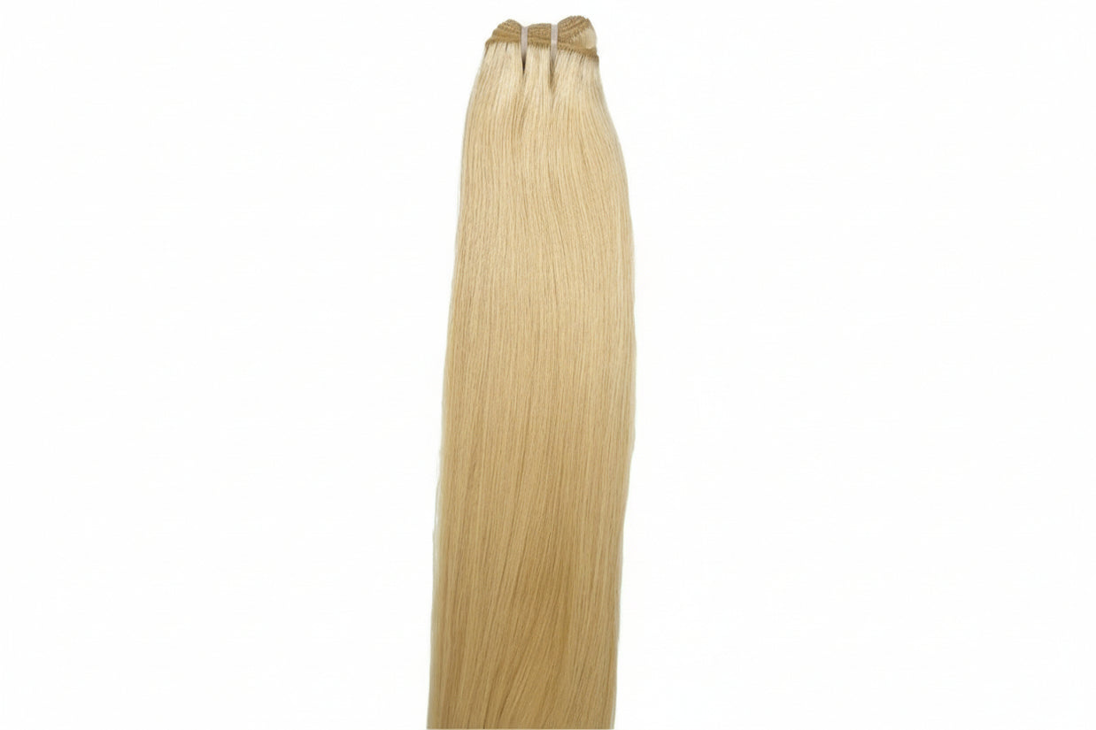 Raw Blonde Straight 100% Human Hair Bundles The Hair Pusher