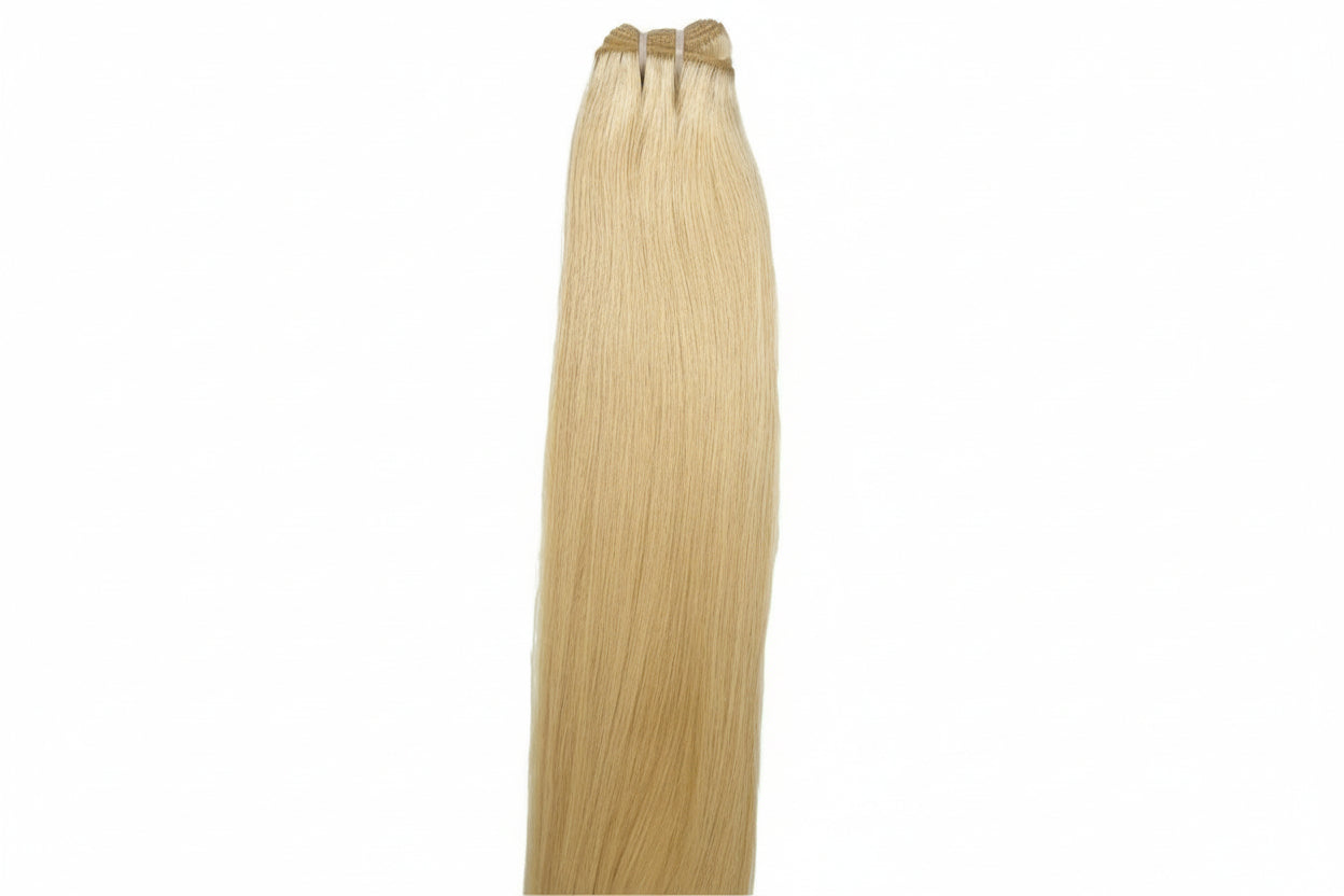 Raw Blonde Straight 100% Human Hair Bundles The Hair Pusher