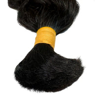 Raw Indian Curly Bulk 100% Human Braiding Hair Private Label