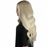 Ruby Glueless 5x5 HD Lace Professionally Colored 100% Human Hair Closure Wig Private Label