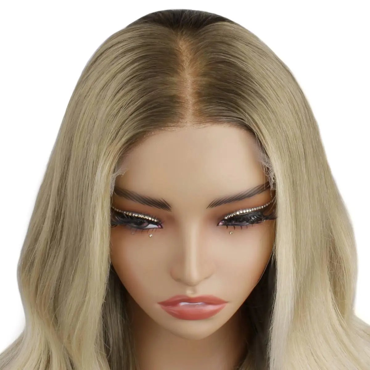 Ruby Glueless 5x5 HD Lace Professionally Colored 100% Human Hair Closure Wig Private Label