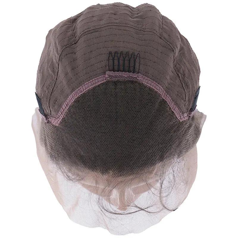 Straight 13x4 Transparent Lace Front Human Hair Wig Private Label