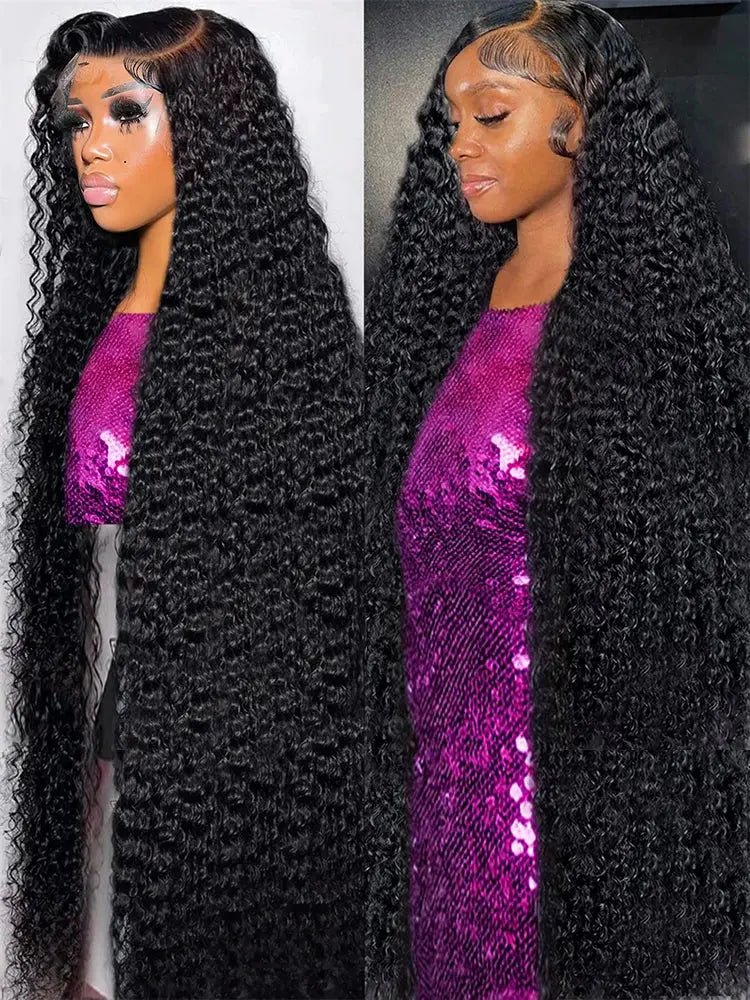 Mermaid Drip Deep Wave HD Lace Wig THE HAIR PUSHER PREMIUM LUXE HAIR