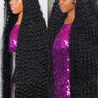 Mermaid Drip Deep Wave HD Lace Wig THE HAIR PUSHER PREMIUM LUXE HAIR