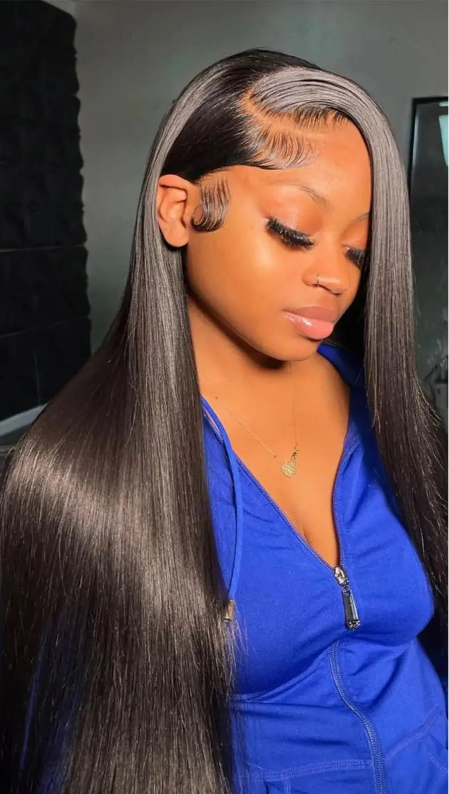 13 x 6 STRAIGHT HD Lace Frontal The Hair Pusher
