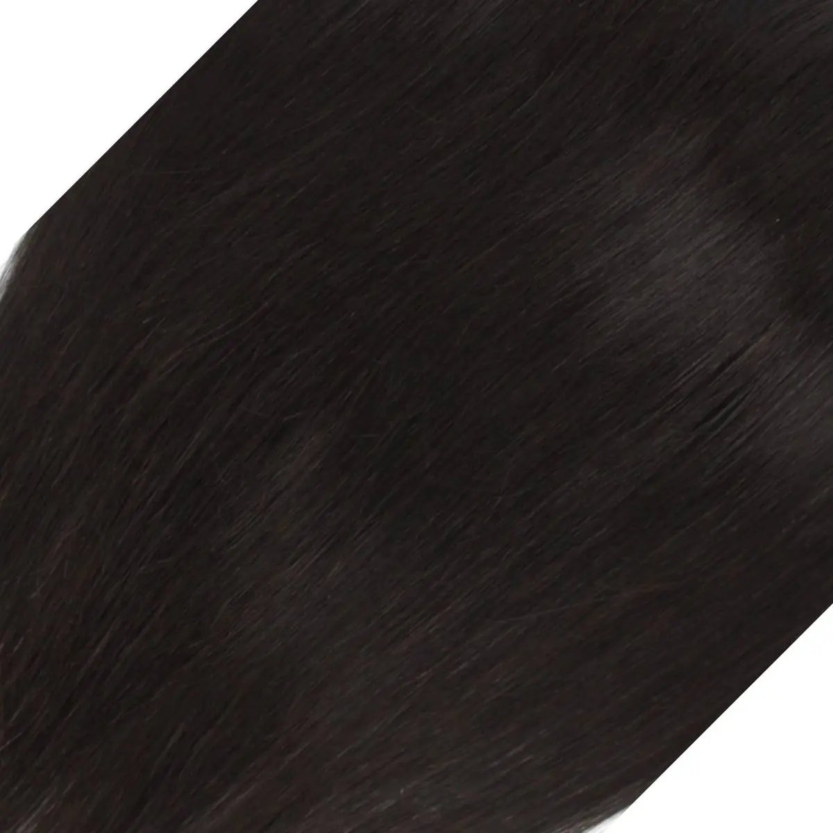 Brazilian straight 13x4 transparent lace human hair frontal from The Hair Pusher, showing natural straight texture and lace detail