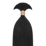 Straight Bulk 100% Human Braiding Hair Private Label