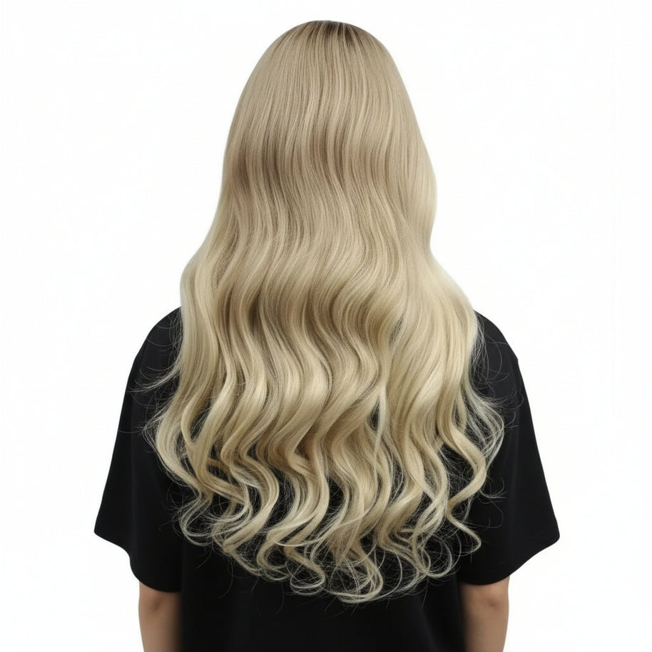 Taylor Glueless 5x5 HD Lace Professionally Colored 100% Human Hair Closure Wig Private Label