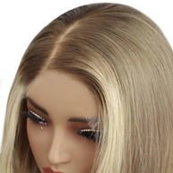 Taylor Glueless 5x5 HD Lace Professionally Colored 100% Human Hair Closure Wig Private Label