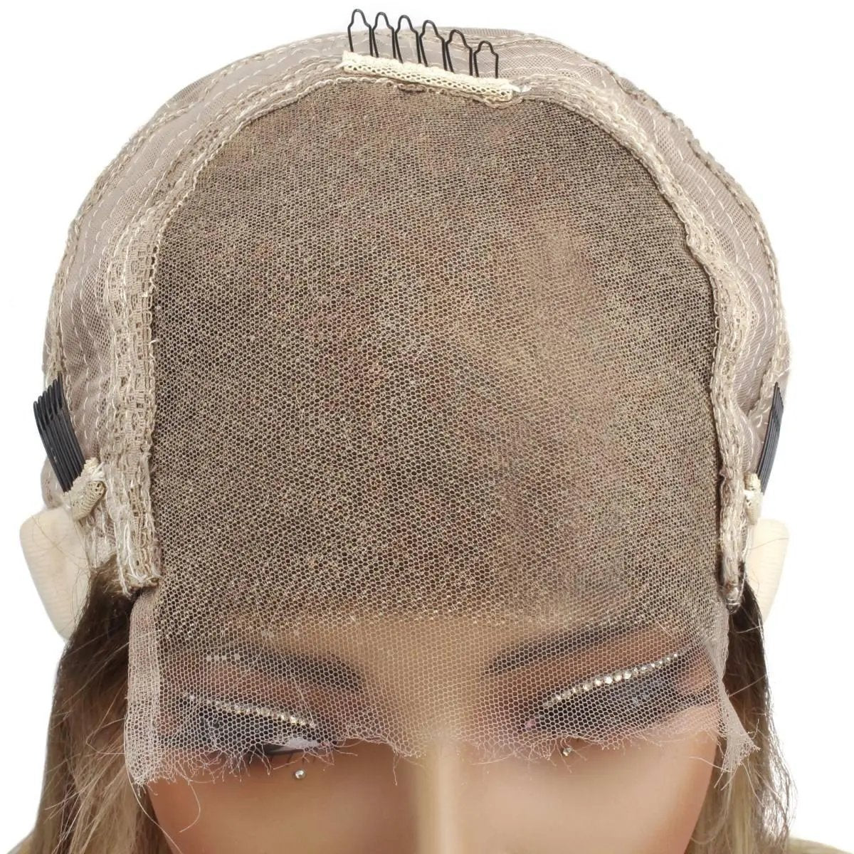 Taylor Glueless 5x5 HD Lace Professionally Colored 100% Human Hair Closure Wig Private Label