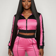 Sleek silky straight Vietnamese HD lace frontal wig with 250% density from THE HAIR PUSHER, showing the natural hairline and lace front.