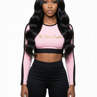 Velvet Loose Wave HD Wig by THE HAIR PUSHER features soft, flowing loose waves in a luxurious velvet finish.