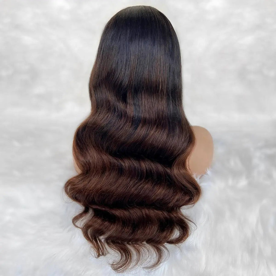 Victoria Glueless 5x5 HD Lace Professionally Colored 100% Human Hair Closure Wig Private Label
