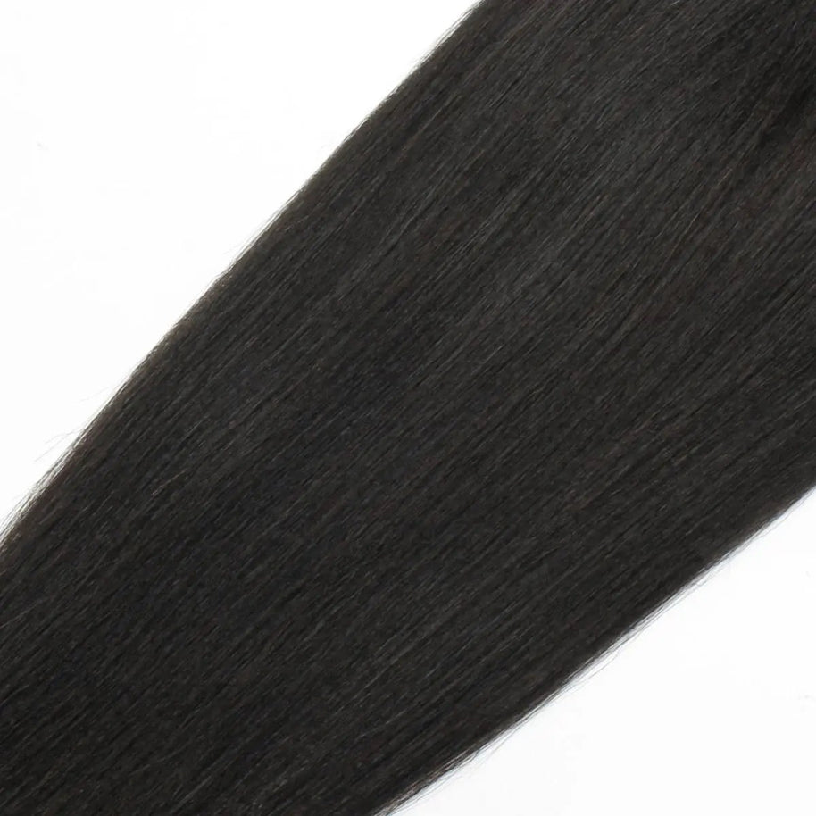 Yaki Straight 5x5 HD Lace Human Hair Closure Private Label