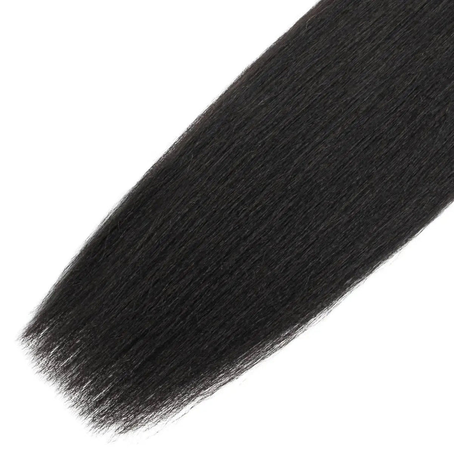 Yaki Straight Bulk 100% Human Braiding Hair Private Label
