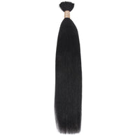 Yaki Straight Bulk 100% Human Braiding Hair Private Label