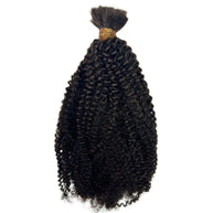 Afro Kinky Bulk 100% Human Braiding Hair Private Label