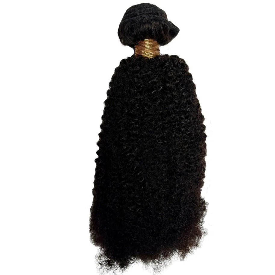 Afro Kinky Curly 100% Human Hair Bundles Private Label
