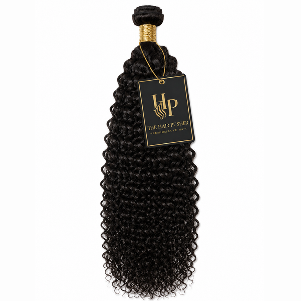 1B Black Curly Bundles | 100% Premium Raw Human Hair | 12"-30"