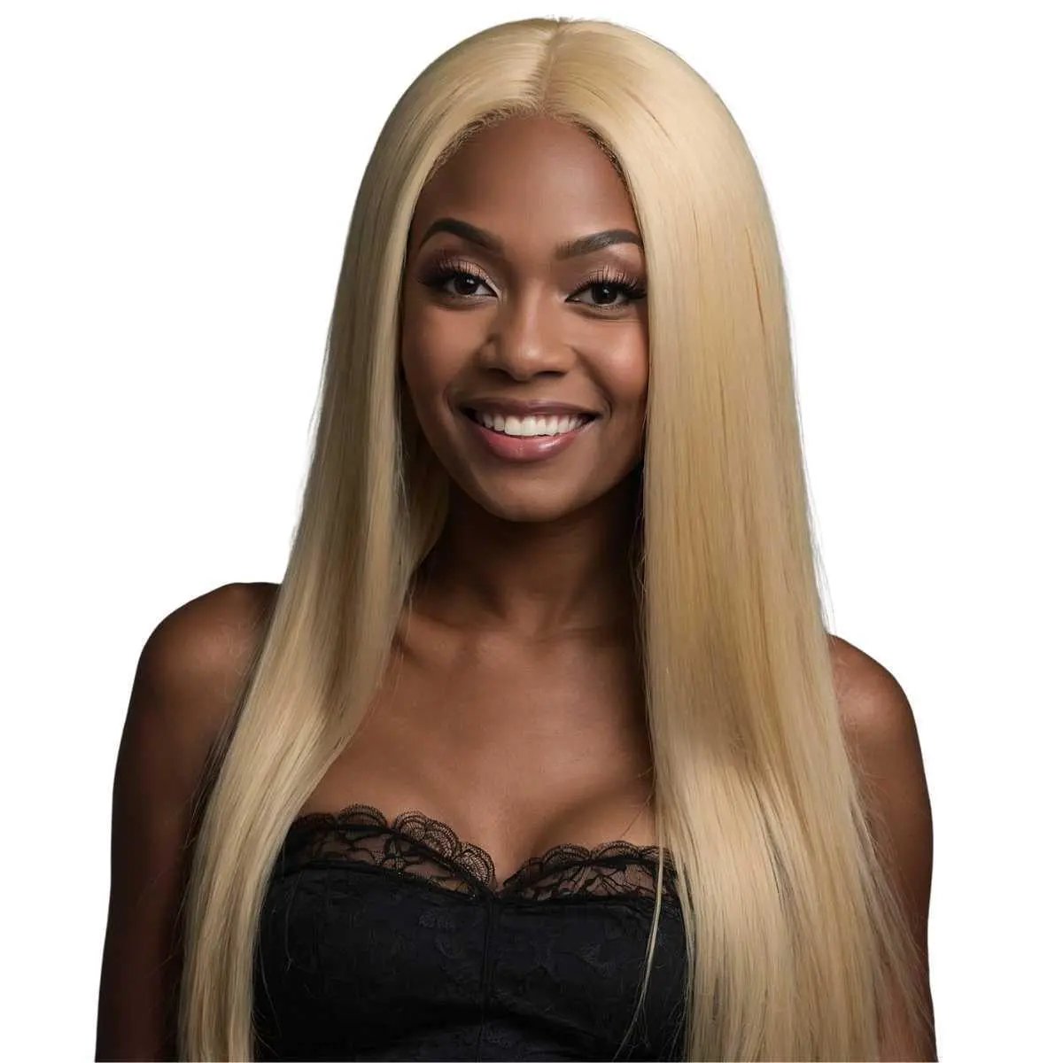 Straight Blonde 100% Human Hair Bundles Private Label