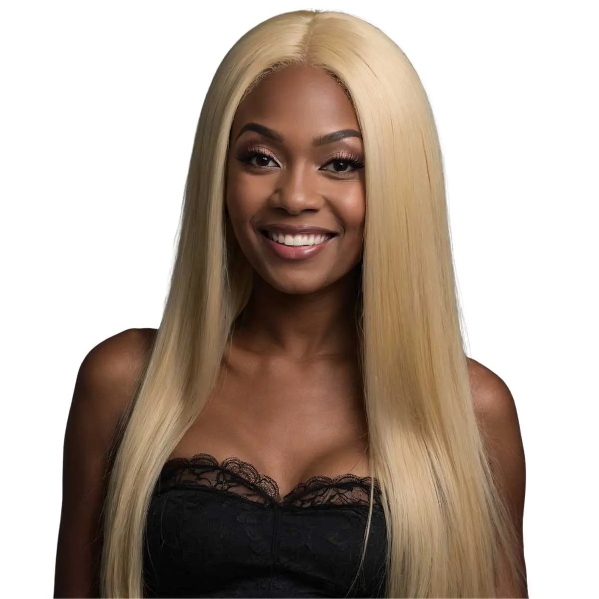 Straight Blonde 100% Human Hair Bundles Private Label