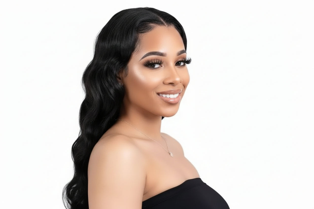 Body Wave U Part 100% Human Hair Wig The Hair Pusher