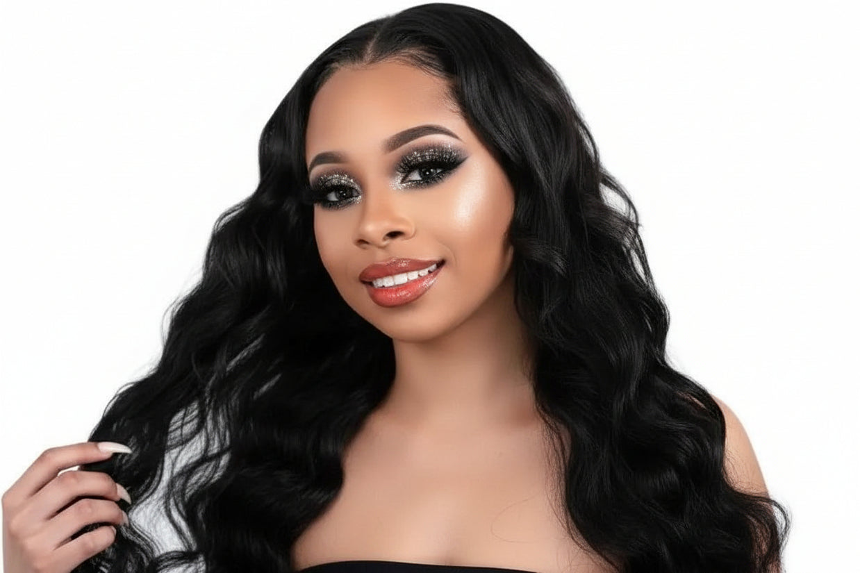 Body Wave U Part 100% Human Hair Wig The Hair Pusher