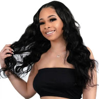 Body Wave U Part 100% Human Hair Wig Private Label
