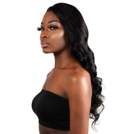 Body Wave 13x4 Transparent Lace Front Human Hair Wig Private Label