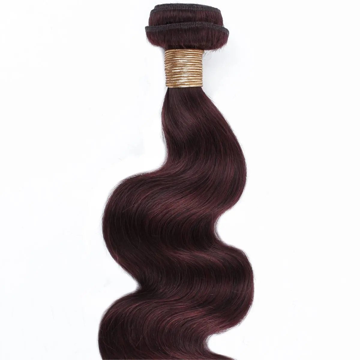Burgundy Body Wave 100% Human Hair Bundles Private Label
