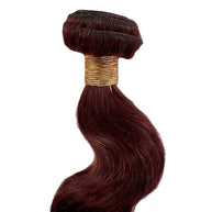 Burgundy Body Wave 100% Human Hair Bundles Private Label