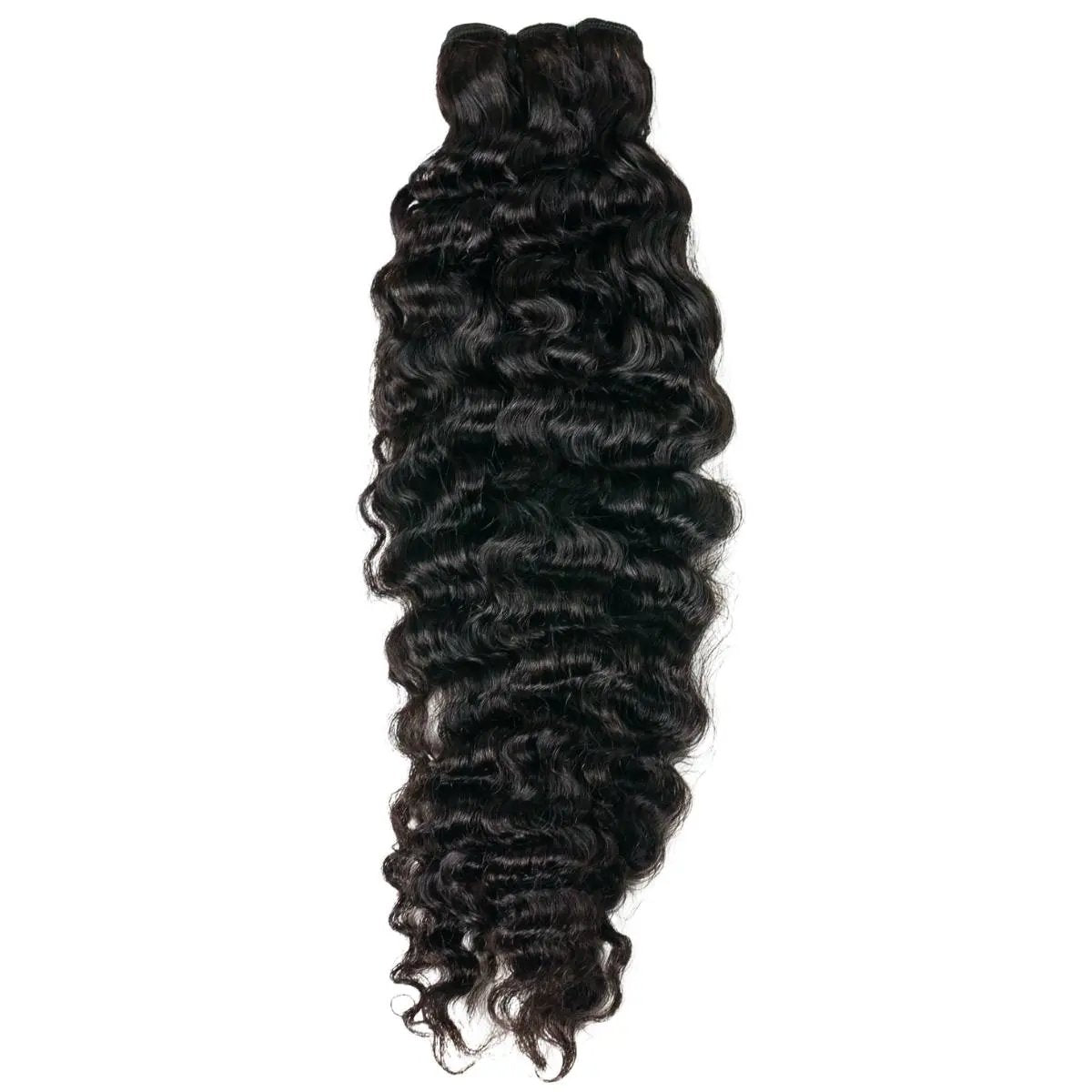 Burmese curly 100% human hair bundles from THE HAIR PUSHER PREMIUM LUXE HAIR, showcasing thick, natural curly hair extensions.