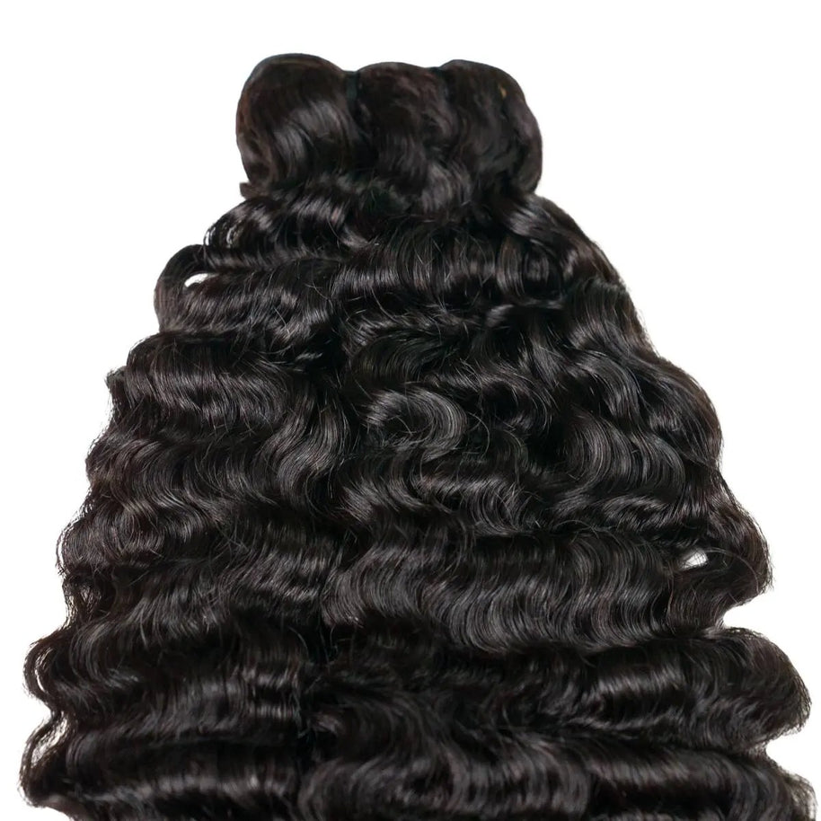 Burmese Curly 100% Human Hair Bundles Private Label