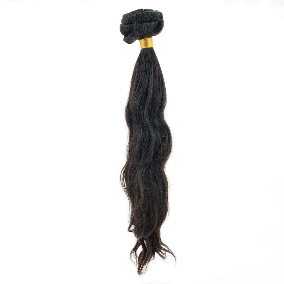 Indian Curly Natural Black Clip-in 100% Human Hair Extensions Private Label