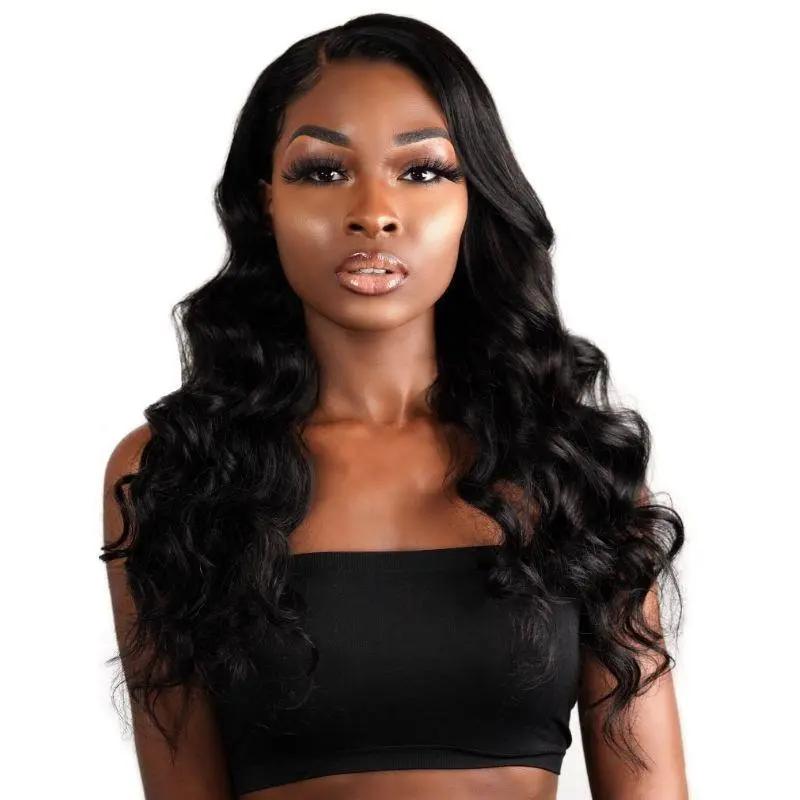 Body Wave 13x4 HD Lace Front Human Hair Wig Private Label