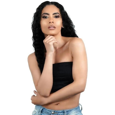 Deep Wave U Part 100% Human Hair Wig Private Label