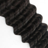 Deep Wave Bulk 100% Human Braiding Hair Private Label