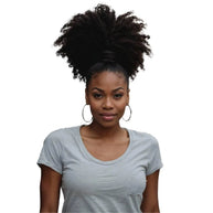 Afro Kinky Curly 100% Human Hair Ponytail Extension Private Label