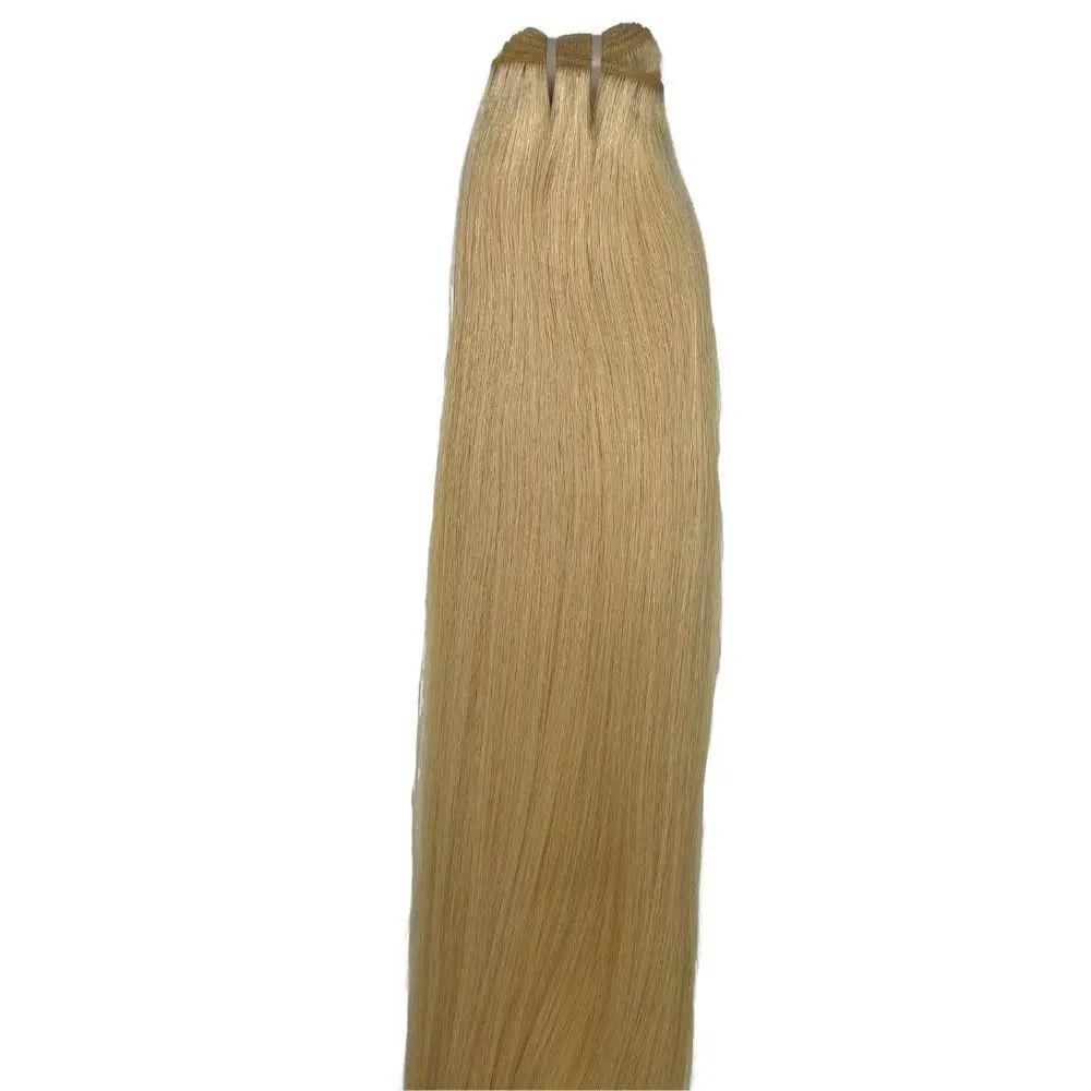 Raw Blonde Straight 100% Human Hair Bundles The Hair Pusher