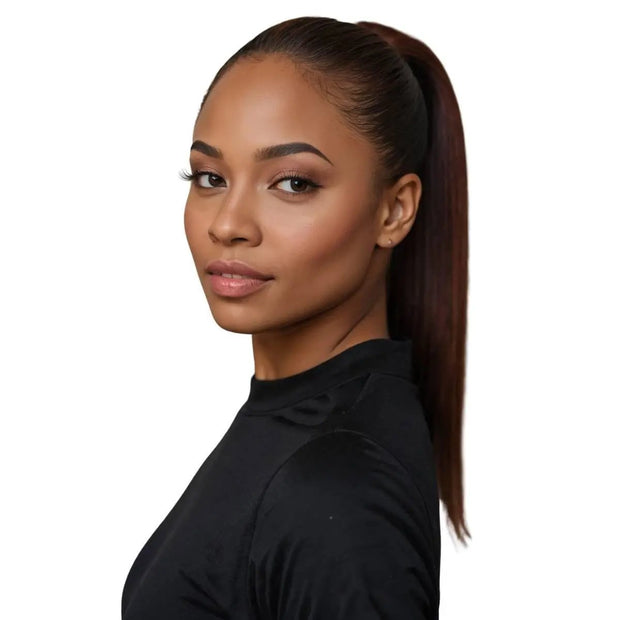 Auburn 100% Human Hair Ponytail Extension Private Label