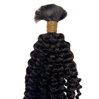 Kinky Curly Bulk 100% Human Braiding Hair Private Label