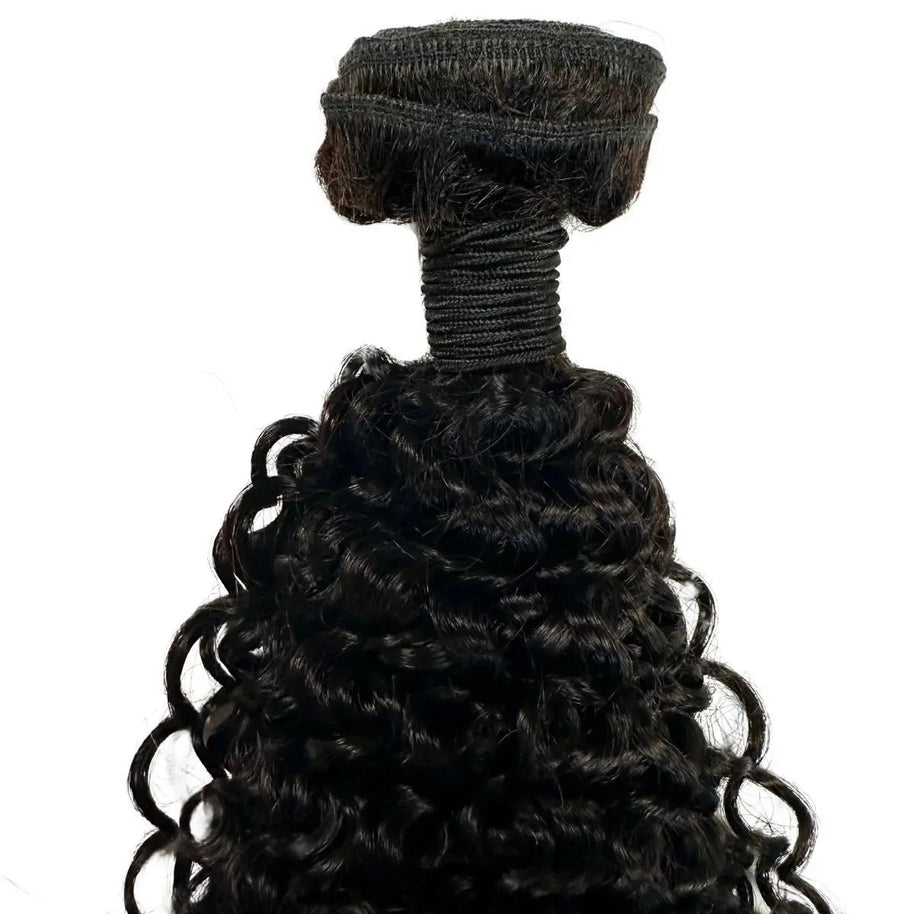 Kinky Curly 100% Human Hair Bundles Private Label