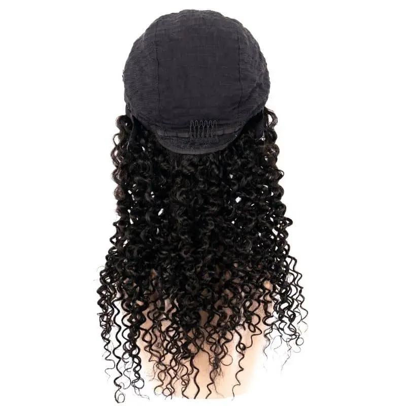 Kinky Curly U Part 100% Human Hair Wig Private Label