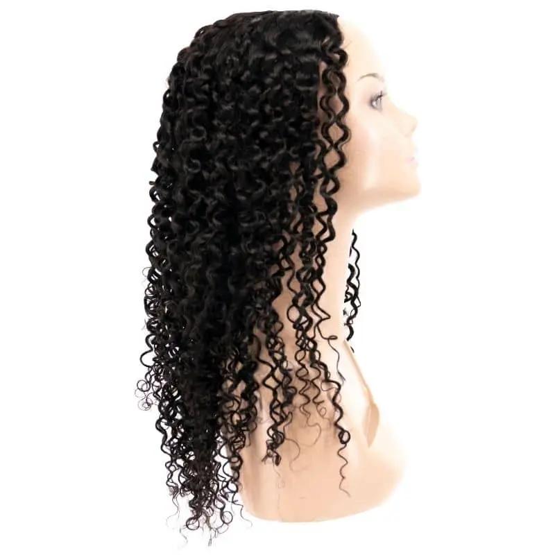 Kinky Curly U Part 100% Human Hair Wig Private Label