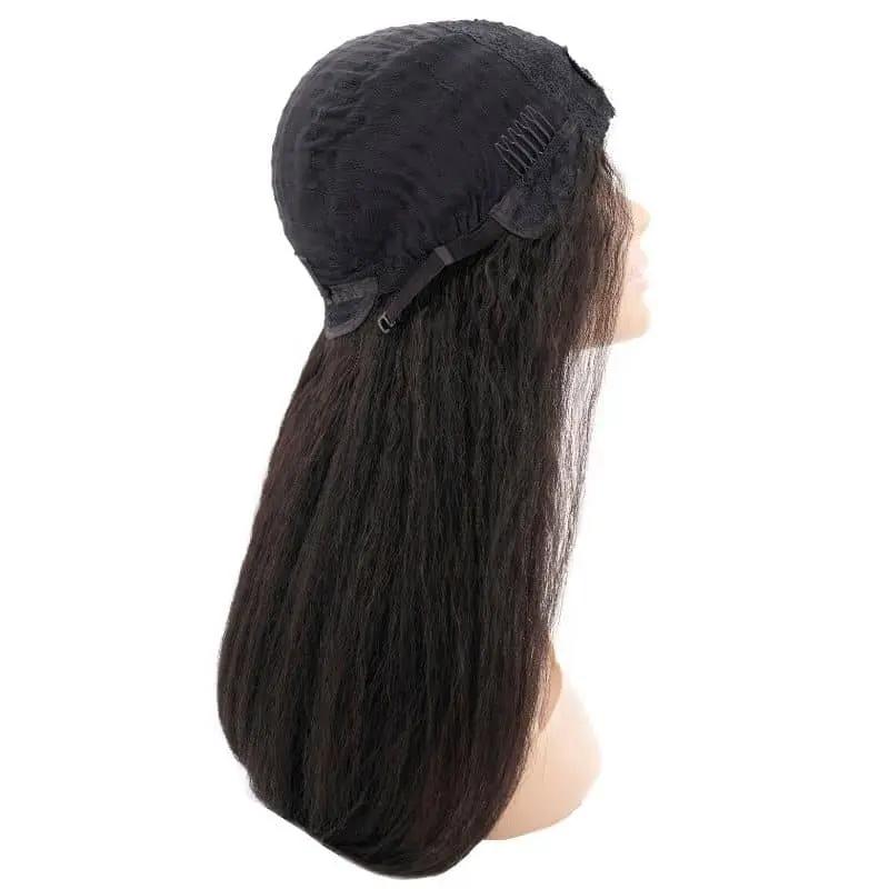 Kinky Straight U Part 100% Human Hair Wig Private Label