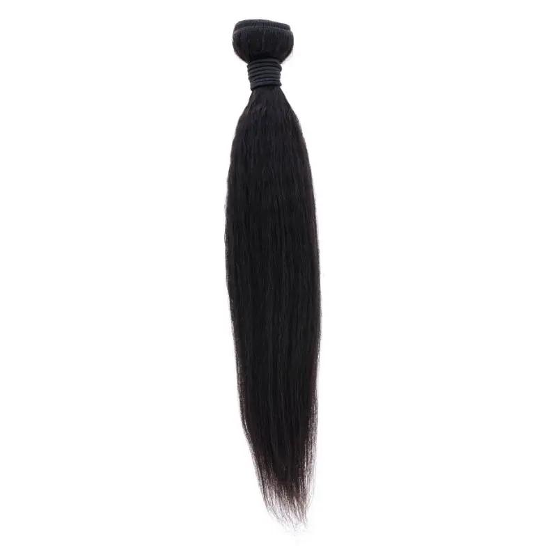 Kinky Straight 100% Human Hair Bundles The Hair Pusher