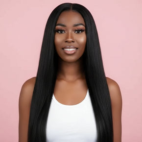 Malaysian Straight 100% Human Hair Bundles The Hair Pusher