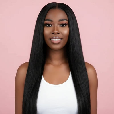 Malaysian Straight 100% Human Hair Bundles The Hair Pusher