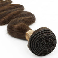 Medium Brown Body Wave 100% Human Hair Bundles Private Label
