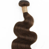Medium Brown Body Wave 100% Human Hair Bundles Private Label